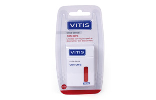Con cera Cinta dental VITIS con cera